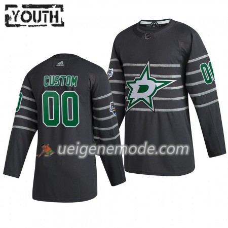 Kinder Dallas Stars Trikot Custom Grau Adidas 2020 NHL All-Star Authentic